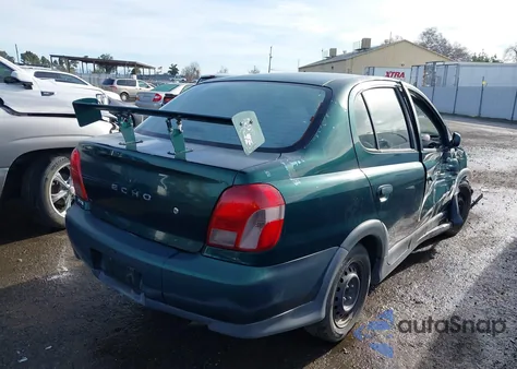2002 Toyota Echo z USA, uszkodzony, nr VIN JTDBT123625023592